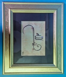 Framed Arabic Artwork