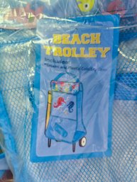 Big Box Of Beach Trolleys New Unopened Goods Reseller Lot