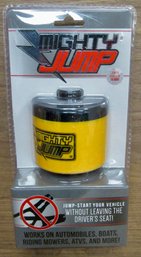 NIB MIGHTY JUMP JUMP-START YOUR VEHICLE WITHOUT LEAVING THE DRIVER'S SEAT!