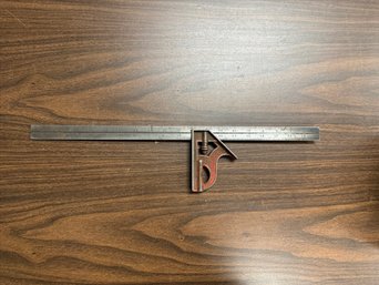 24 Inch Starrett LSS Combination Square Measuring Tool