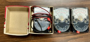 Lot Of 3 Triplett Model 310 Electric Meters