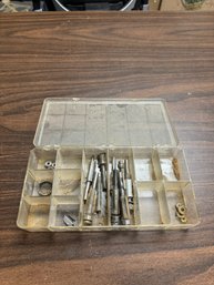 Lot Of Flush Cut Router Bits In Organizing Tray