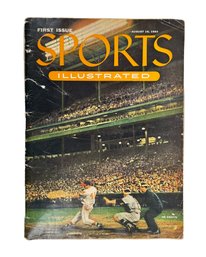 1954 Sports Illustrated First Issue - Eddie Matthews Cover, August 16