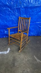 Wooden Rocking Chair