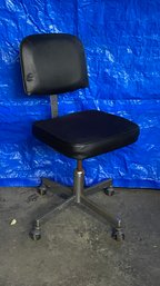 Black Rolling Computer Chair