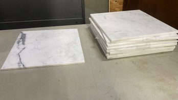 Lot Of 10 12'x12' Granite Tile Flooring