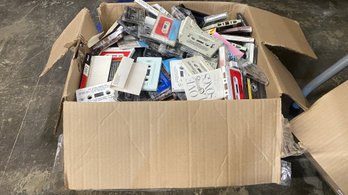 Lot Of 200? Audio Cassettes