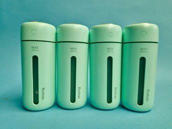 Lot Of 4 Yoobao 280ml Model H1 Portable Humidifiers