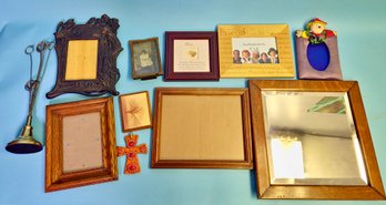 Lot Of Vintage Antique Picture Frames And Home Decor Art