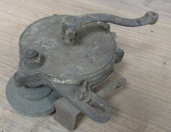 Hand Crank Grinding Wheel 6' Antique