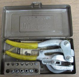 Roper Whitney Punch No. 5 Jr. Metalworking Tool And Case