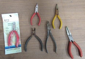 Mixed Pliers Grabbers And Snips One NIB