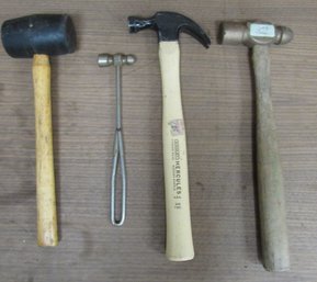 4 Hammers Various Types