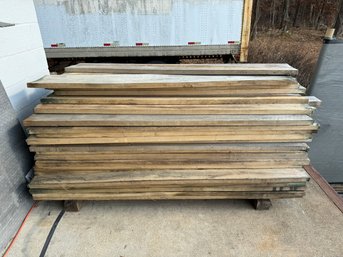 Big Stack Of Poplar Lumber - ESTIMATED VALUE OVER $4000