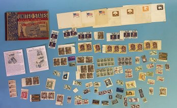 Massive Collection Of Stamps And Incomplete Stamp Book
