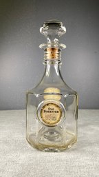 1968 Old Forester Whiskey Decanter