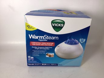 Vicks Warm Steam Vaporizer In Box