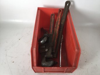 Mixed Lot Of Seven Vintage Wrenches