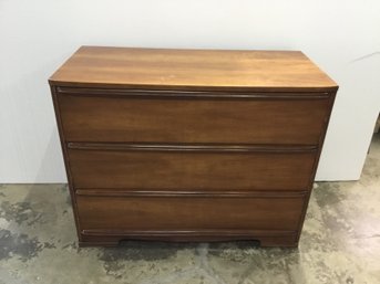 Mid Century Modern 3-drawer Wooden Bedroom Dresser