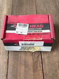 Box Of Concrete Anchors Red Head Wedge Anchor