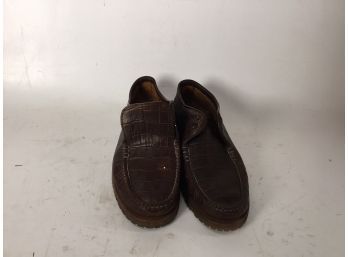 Sperry Topsider Leather Deck Shoes Size 9.5