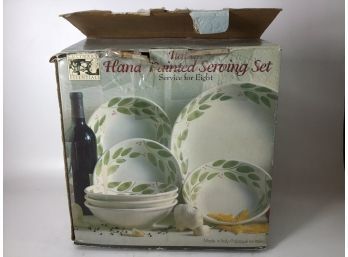 Culinary Essentials Italian Hand Painted Serving Set