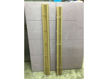 Pair Of Beige Window Shades