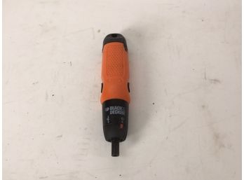 Black And Decker Cordless Slotted Screwdriver Model AS6NG