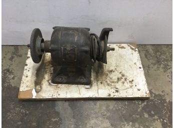 Bench Grinder Vintage Miller Falls Tools Heavy Duty AC Motor