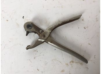 Vintage Leather Hole Punch Tool