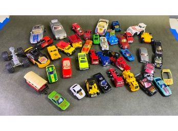 Vintage Toy Car Collection - Hot Wheels, Matchbox, Tomica, Various Models