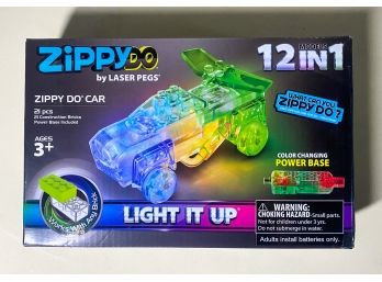 Zippy Do 12-in-1 Models By Laser Pegs With Color Changing Power Base
