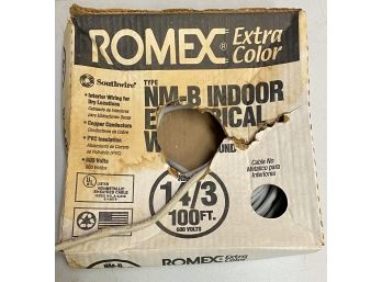 Southwire ROMEX Extra Color NM-B Indoor Electrical Wire 14/3, UL Listed