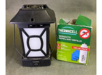 Thermacell Mosquito Repellent Lantern With Butane Cartridges And Mats