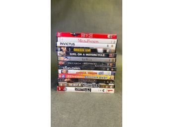 DVD Collection: Hitch, Meet The Fockers, Invictus, Gridiron Gang, Girl On A Motorcycle, Rear Window, Founding Brothers, The Witches Of Eastwick, Animal House