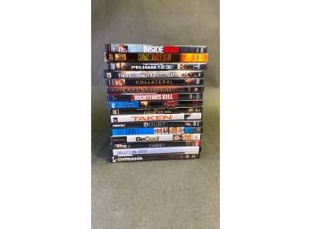 Collection Of Popular DVDs: Inside Man, Bad Boys II, Pelham 123, Last King Of Scotland...