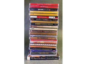 Lot Of Classic Soul, Jazz, And R&B CDs Featuring Aretha Franklin, Gladys Knight, Luther Vandross