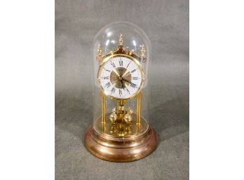 Kienzle Vintage Brass Anniversary Clock With Dome - Quartz Movement