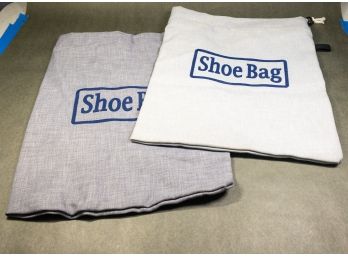 Set Of 2 Durable Shoe Bags For Travel And Storage