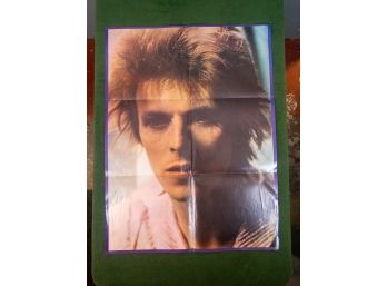 Vintage David Bowie Poster 1973 Young Americans Album Promo Original