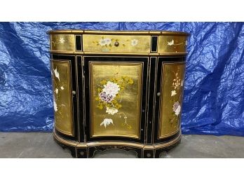 Antique Hand Painted End Table