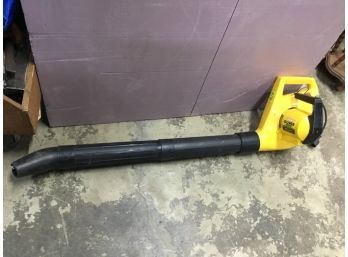 Yellow And Black Paramount Blower VAC Model PB350 Leafblower Lawn Tool