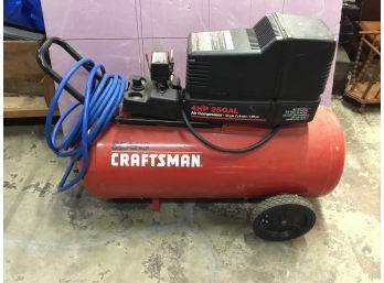 Craftsman Horizontal Air Compressor 25 Gallon 4HP Oil Free