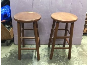 Lot Of 2 Winsome Wood 24 Inch Barstools