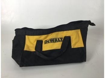 Yellow And Black Portable Dewalt Toolbag