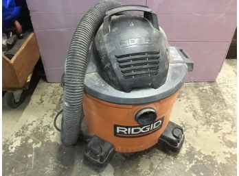 9 Gallon Ridgid Shop Vac Orange And Black