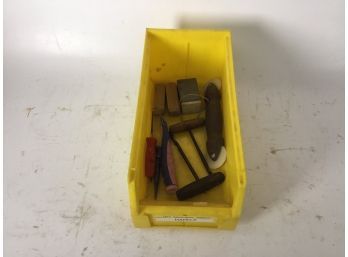 Lot Of Crafting Tools And Punches And Leather Working Etc.