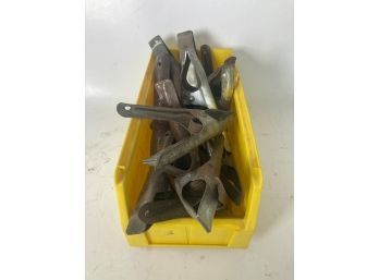 Bulk Lot Of Assorted Heavy Duty Solid Metal Clips