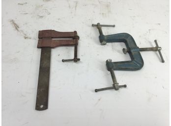 2 Small Clamps