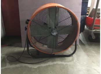 Maxx Air Pro Orange Circular Warehouse And Shop Fan